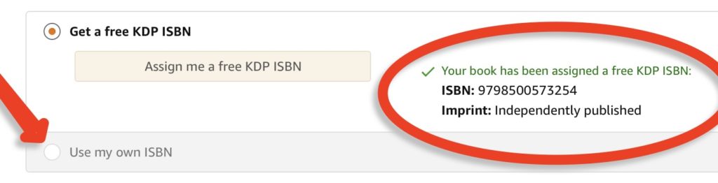 Get your own ISBN?